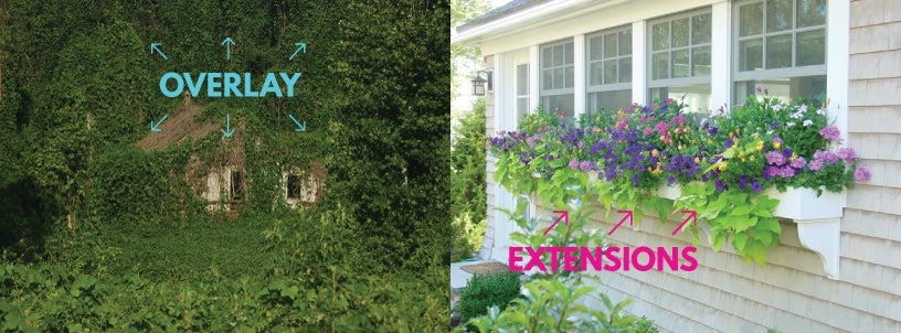 Don't plant Kudzu in your Dynamics AX garden. Use extensions instead of overlays.