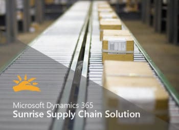 Sunrise 365 Supply Chain Solution