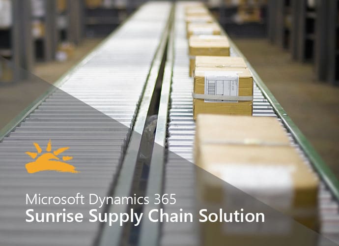 Sunrise 365 Supply Chain Solution
