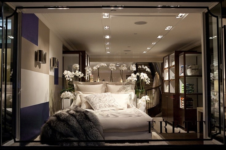 Frette Madison Avenue Flagship Store Window Display