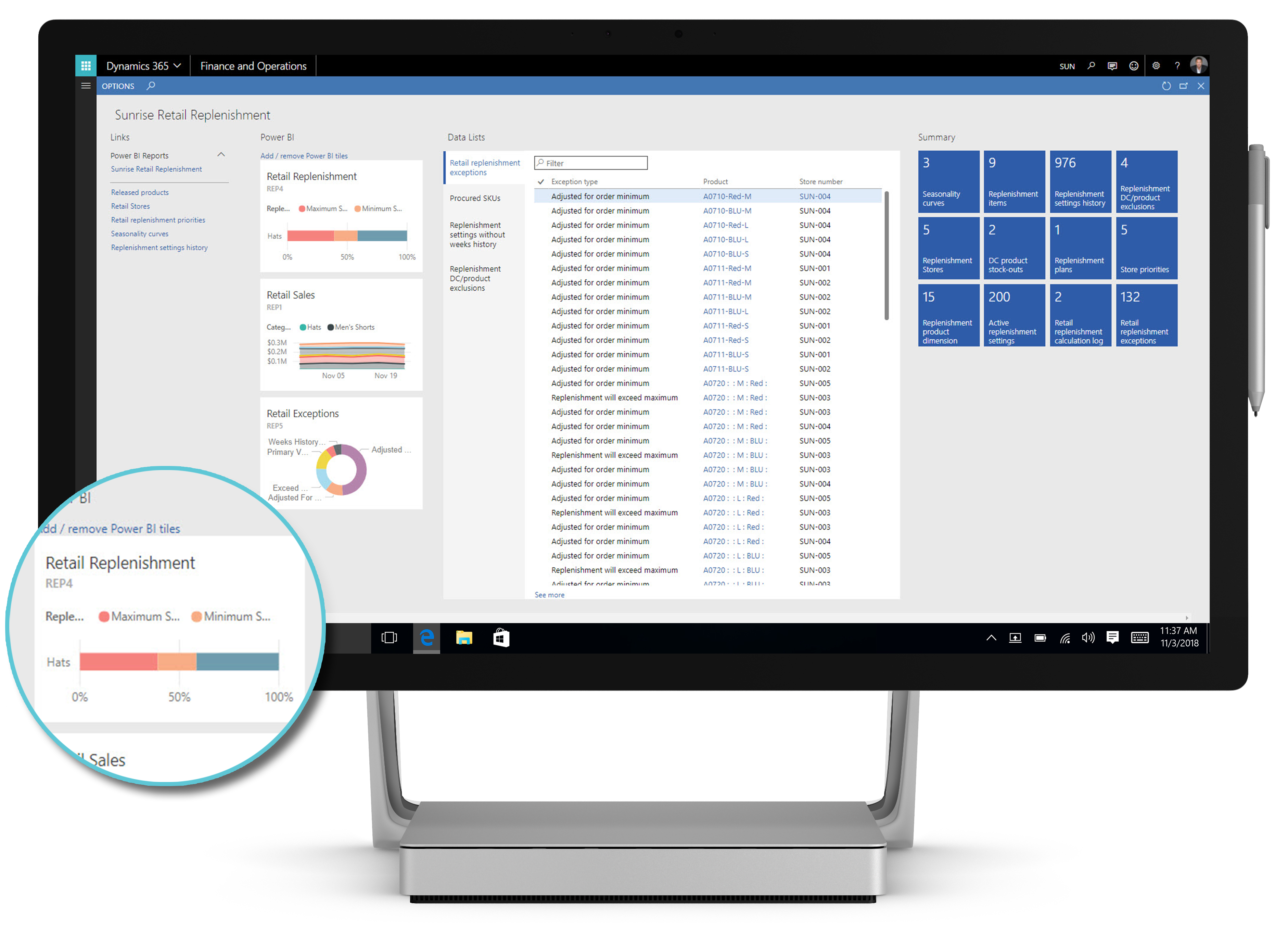 Inventory Replenishment for Dynamics 365 Commerce