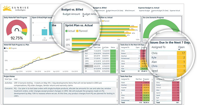 Intelligent Dynamics 365 ERP CRM Implementation Reporting Software