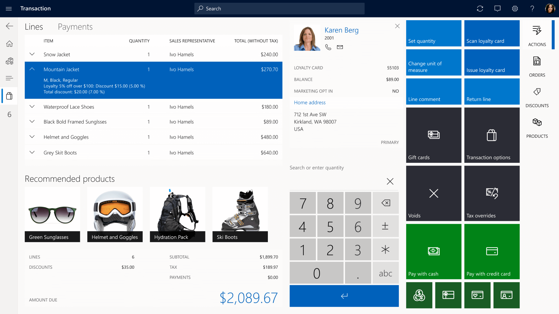 dynamics 365 commerce retail pos