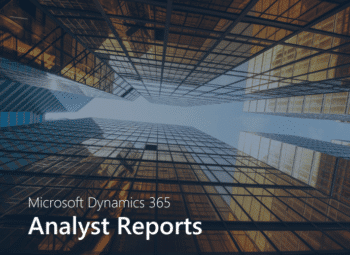 Microsoft Dynamics 365 Analyst Reports