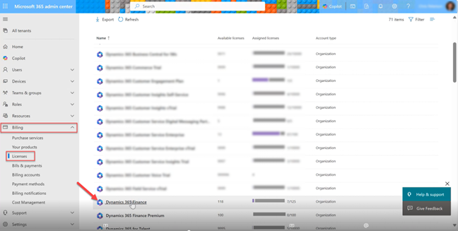 license blog-AssignuserM365 Admin Center