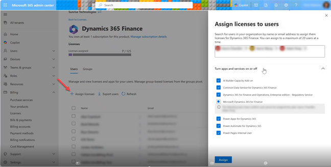 license blog-AssignuserM365A dmin Center-2